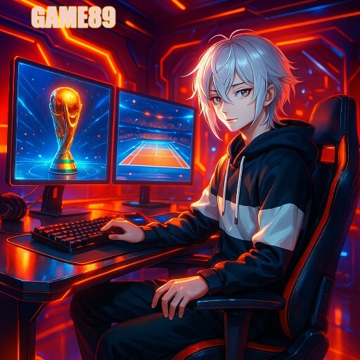 Imagem promocional da GAME89 mostrando a plataforma e suas vantagens